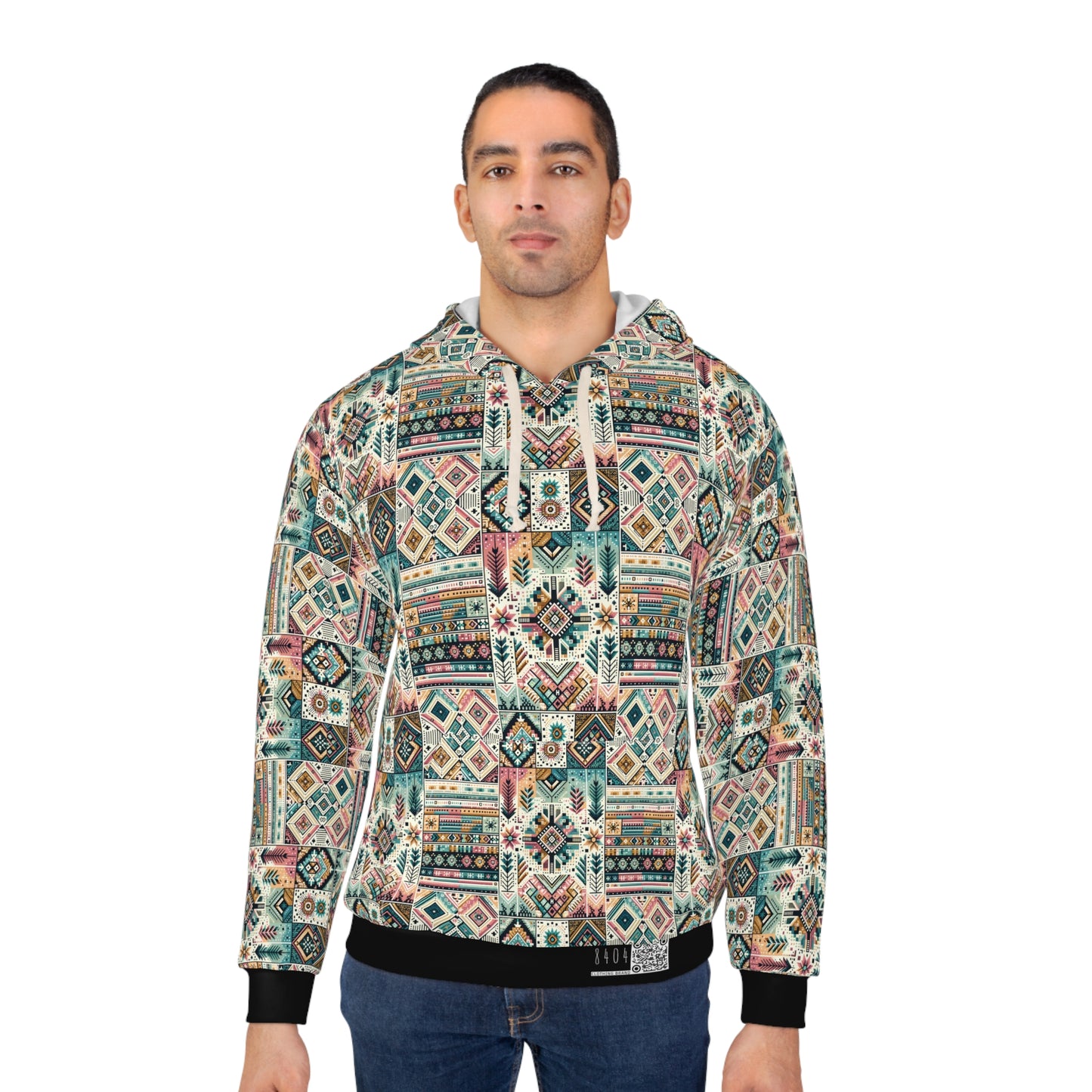 Digital Artisanal Fusion Digital Artisanal Pullover Hoodie - 8404 Design-49