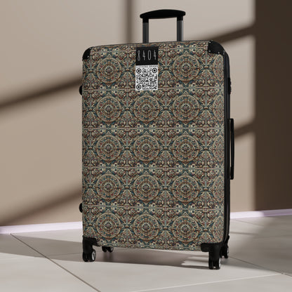 Urban Renaissance Historical Fusion With Street Edge Suitcase - 8404 Design-57