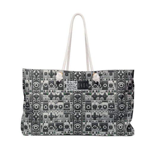 Tech Utility Aesthetics Tech-Forward Minimalism Weekender Bag - 8404 Design-60