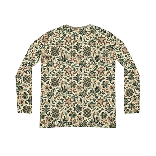 Streetwear Sustainability Environmentally Conscious Streetwear with a Natural Aesthetic Women's Long Sleeve V-neck Shirt - 8404 Design-56