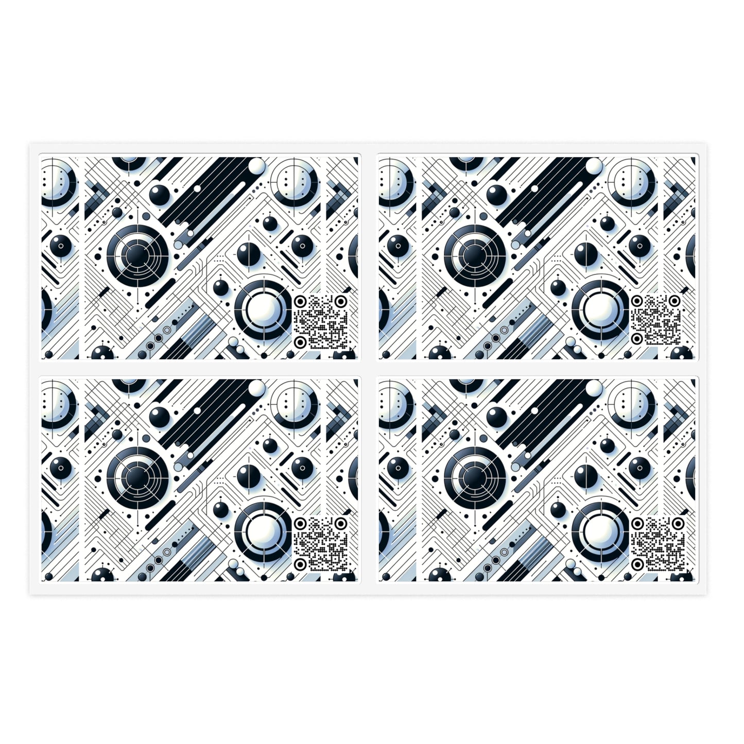 Tech Minimalism Minimalist Tech Sticker Sheets - 8404 Design-70
