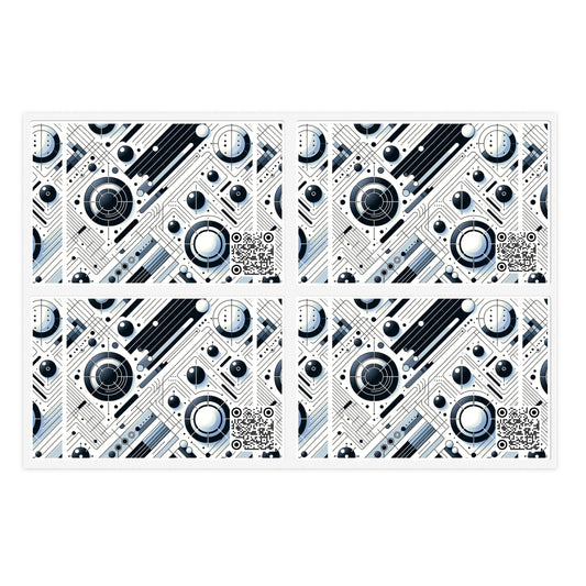 Tech Minimalism Minimalist Tech Sticker Sheets - 8404 Design-70