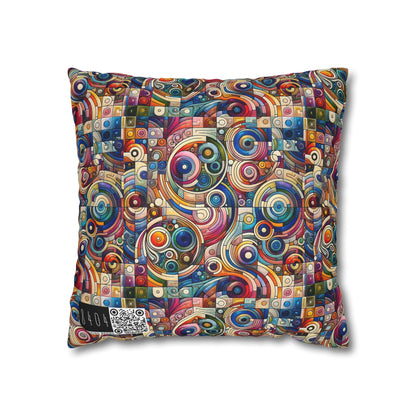 Digital Artistic Expression Artistic Streetwear Spun Polyester Square Pillowcase - 8404 Design-49