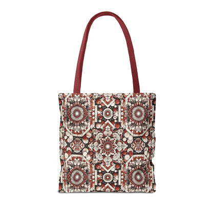 Neo Jomon Sculptural Aesthetics Artisanal Streetwear Tote Bag - 8404 Design-55