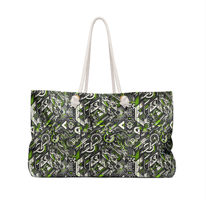 Graffiti Tech Fusion Bold Streetwear Fusion Weekender Bag - 8404 Design-59