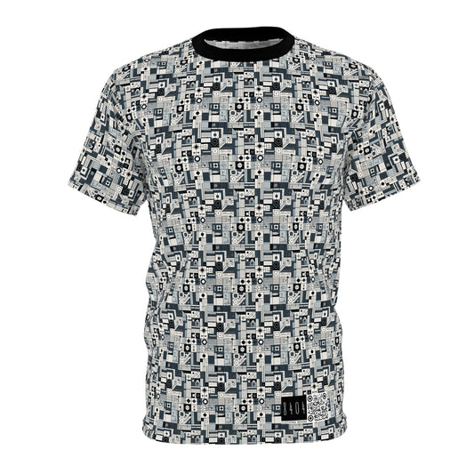 Digital Minimalism Minimalist Tech Unisex Cut & Sew Tee - 8404 Design-49