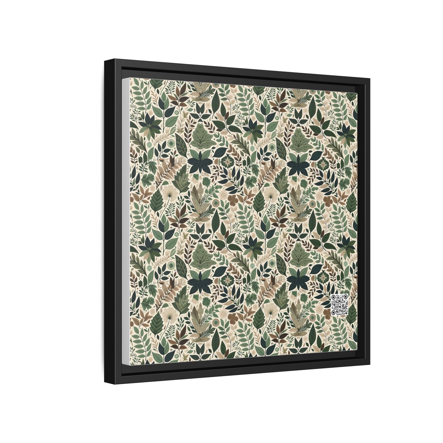 Streetwear Sustainability Environmentally Conscious Streetwear with a Natural Aesthetic Matte Canvas, Framed (multi-color) - 8404 Design-57 B