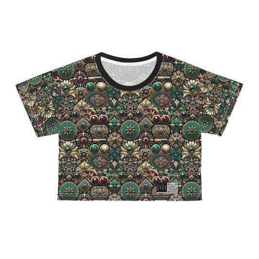 Neo-Dandyism Modern Dandy Streetwear Crop Tee - 8404 Design-54
