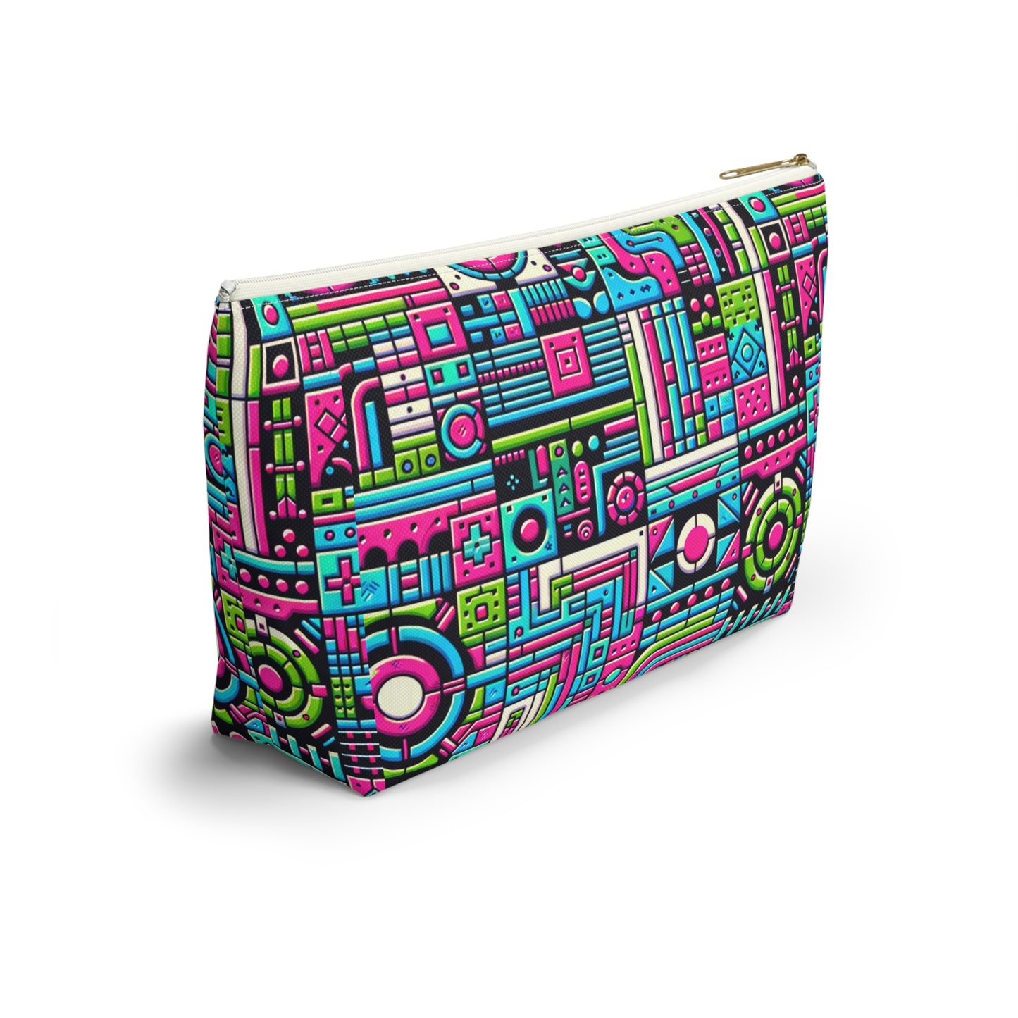 Neon Street Pop Vibrant and Eye-catching Accessory Pouch W T-bottom - 8404 Design-62