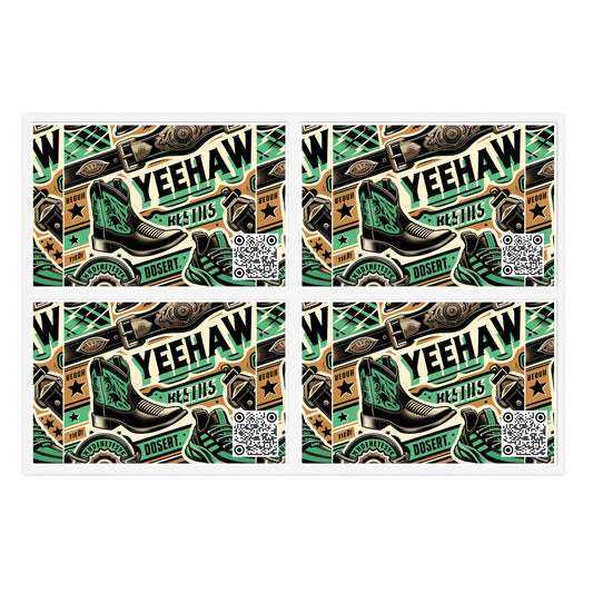 Digital Cowboy Tech-Western Fusion Sticker Sheets - 8404 Design-52