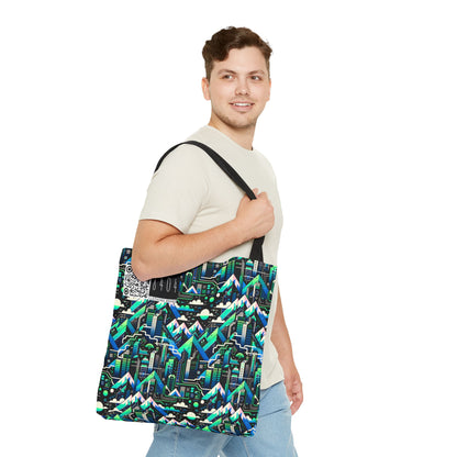 Digital Adventure Graphics Digital Explorer Tote Bag - 8404 Design-55