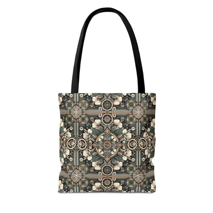 Cyber Garden Party Tech Garden Extravaganza Tote Bag - 8404 Design-66
