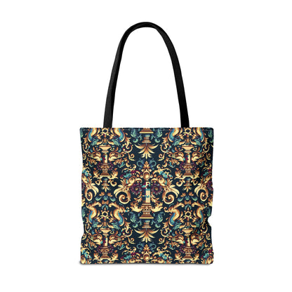 Digital Renaissance Modern Baroque Fusion Tote Bag - 8404 Design-57