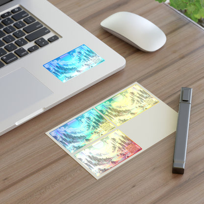 Digital Dreamscapes Digitally-Inspired Streetwear With a Dreamy, Surreal Twist Sticker Sheets - 8404 Design-53