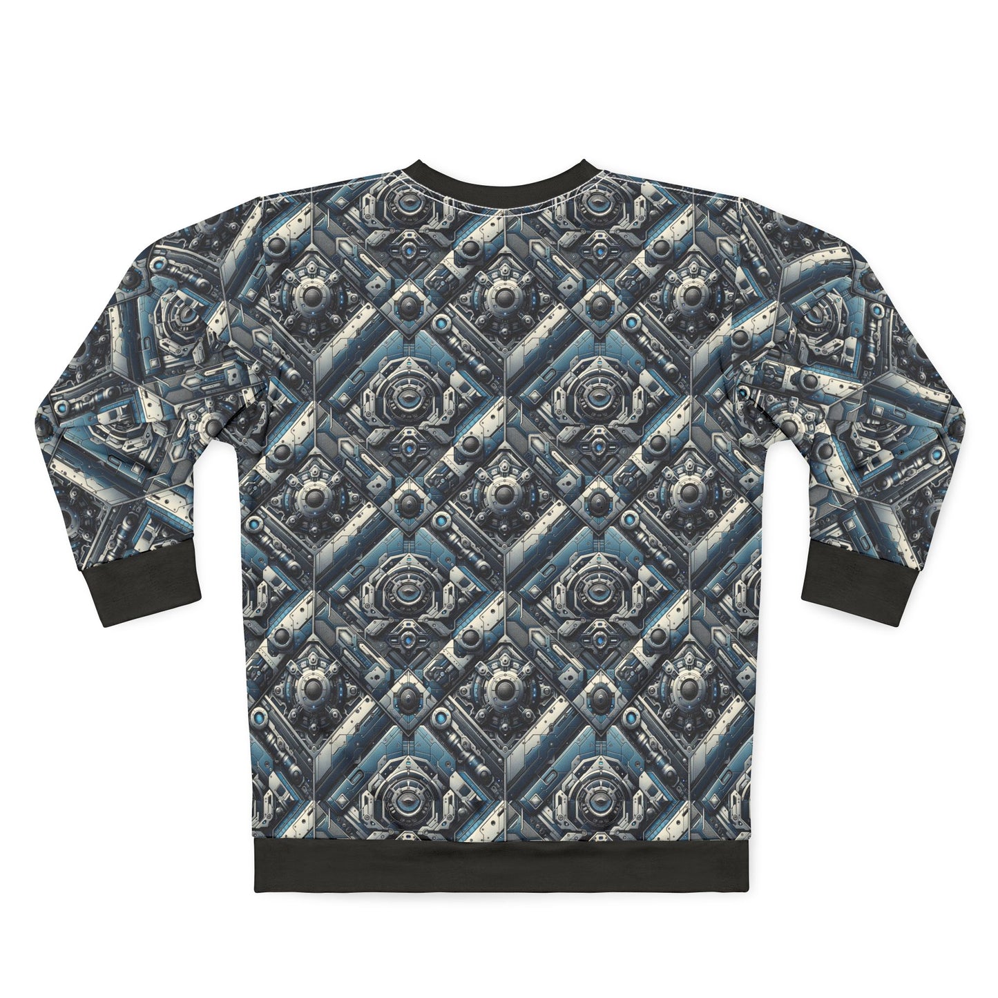 Tech Utility Fusion Tech-Forward Utility With a Futuristic Edge Sweatshirt - 8404 Design-43