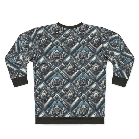 Tech Utility Fusion Tech-Forward Utility With a Futuristic Edge Sweatshirt - 8404 Design-43