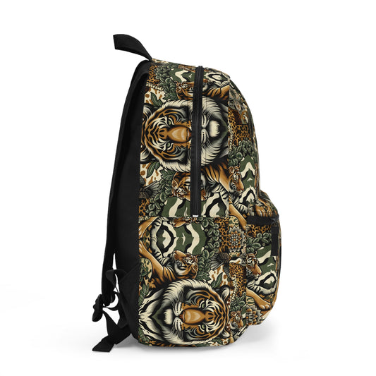 Streetwear Safari Urban Jungle Exploration Backpack - 8404 Design-55