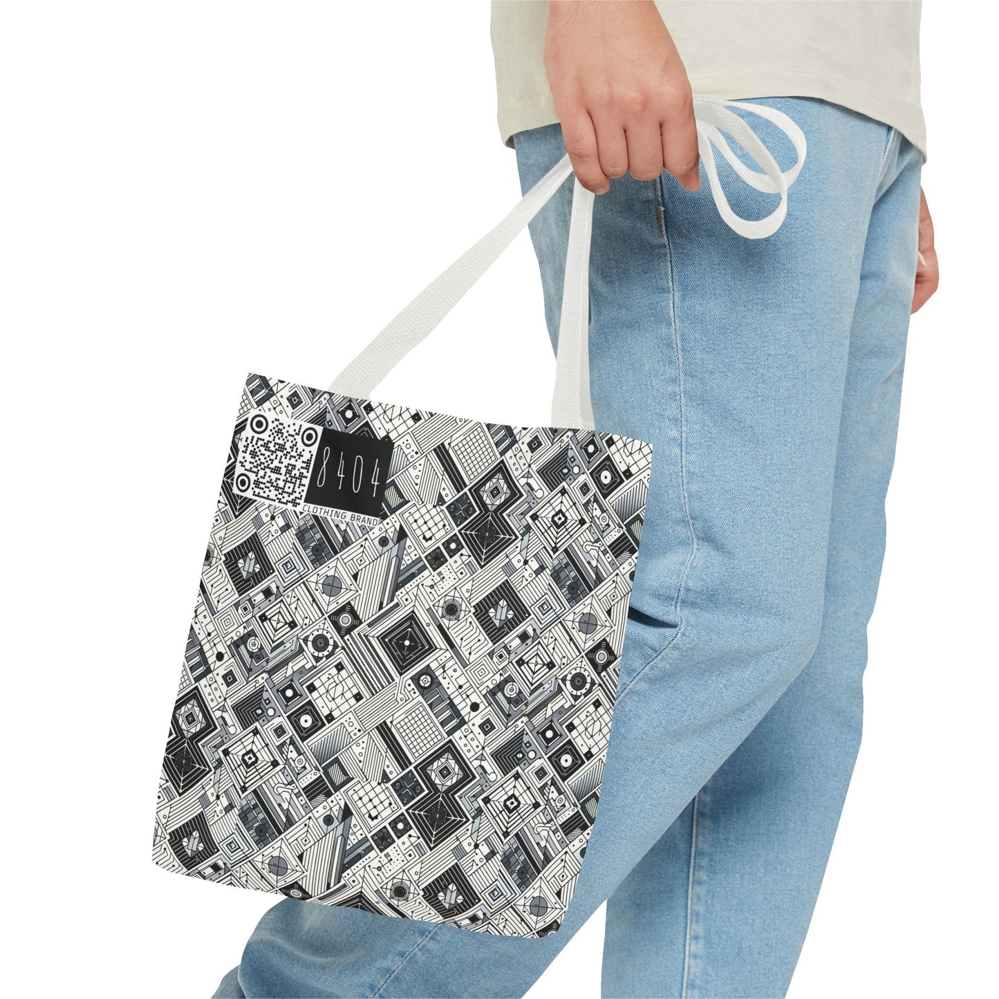Digital Minimalism Minimalist Tech Tote Bag - 8404 Design-40