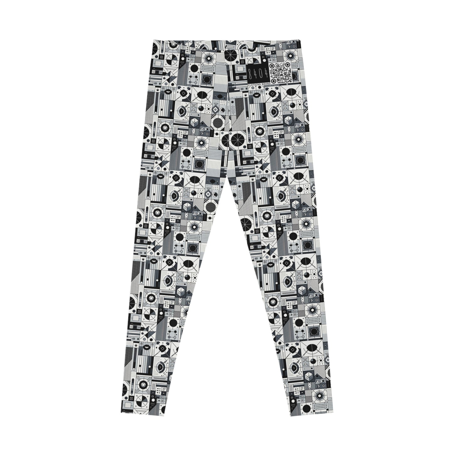 Digital Minimalism Minimalist Tech Stretch Leggings - 8404 Design-65