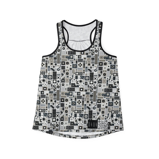 Digital Minimalism Minimalist Tech Women's Tank Top - 8404 Design-45
