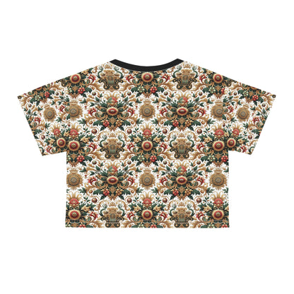 Monogram Madness Luxurious Streetwear Crop Tee - 8404 Design-68