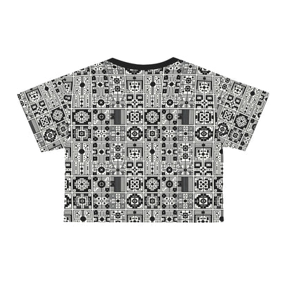 Digital Minimalism Minimalist Tech Crop Tee - 8404 Design-55