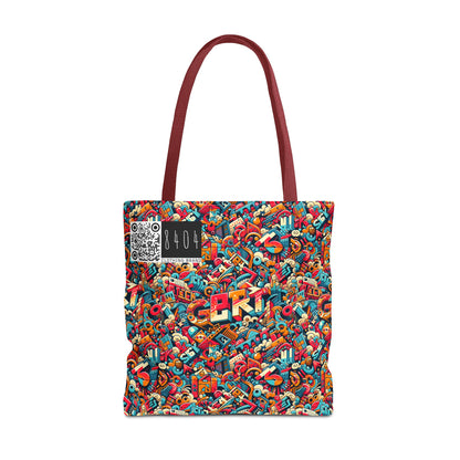 Neo-Traditional Street Art Modern Street Art Fusion Tote Bag - 8404 Design-58