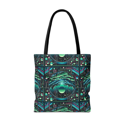 Digital Adventure Graphics Digital Explorer Tote Bag - 8404 Design-59