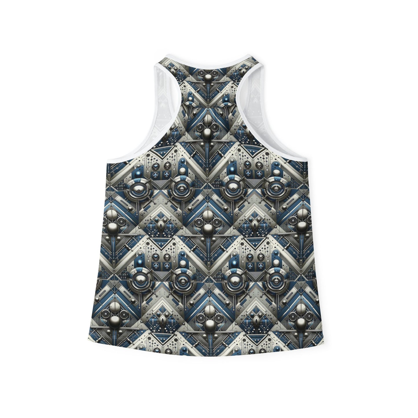 Tech Utility Fusion Tech-Forward Utility With a Futuristic Edge Women's Tank Top - 8404 Design-63