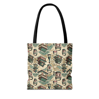 Cultural Artisanal Fusion Contemporary Cultural Elegance Tote Bag - 8404 Design-68