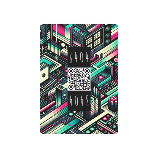 Digital Artistry Digital-native Streetwear Poker Playing Cards - 8404 Design-63 B