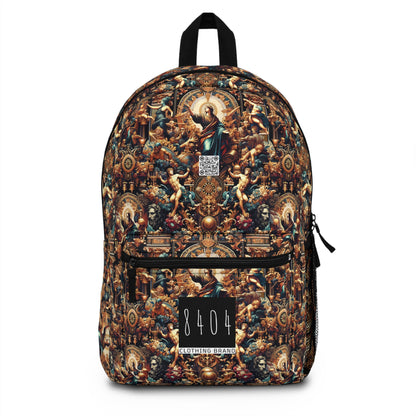 Digital Renaissance Luxurious Streetwear Inspired By Classical Art With a Modern Twist Backpack - 8404 Design-64