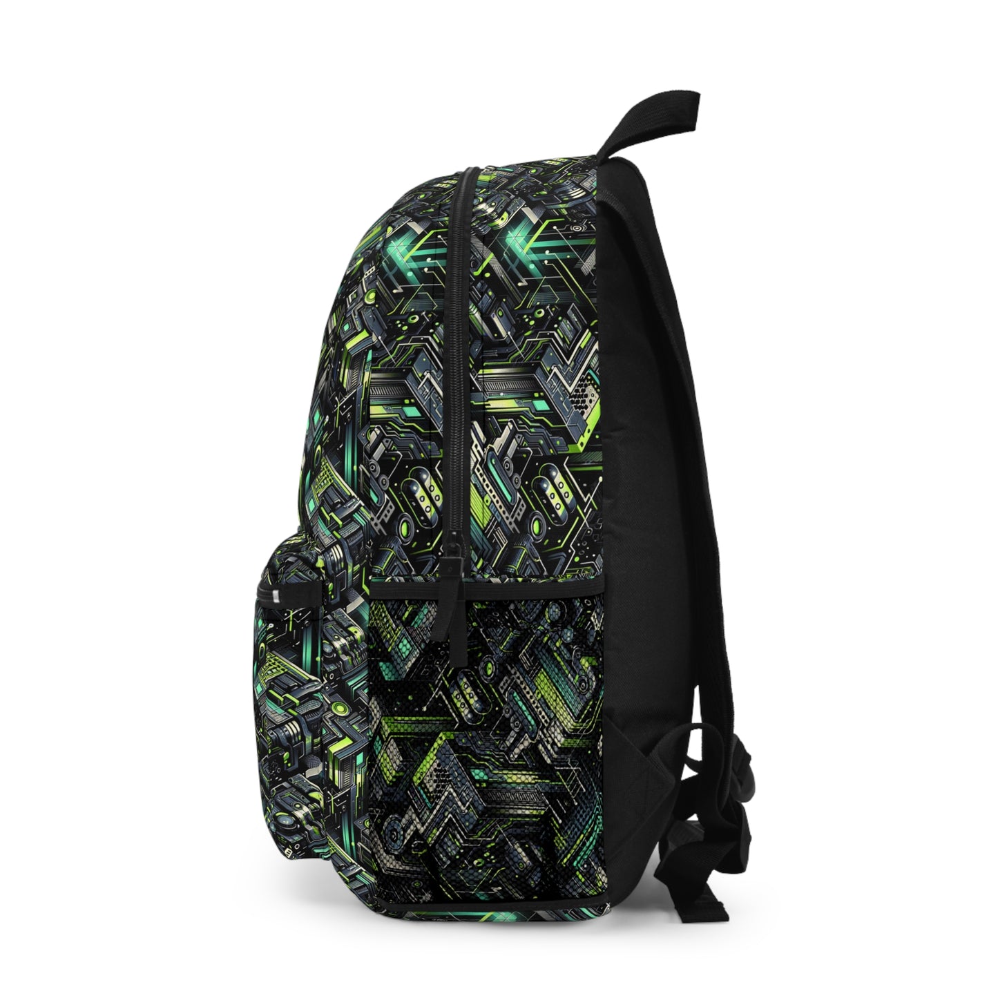 Tech-Infused Graphics Tech-Forward Streetwear Backpack - 8404 Design-47