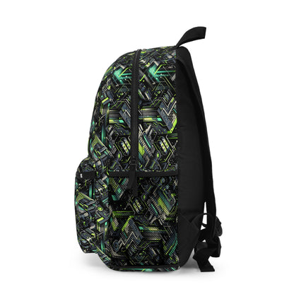 Tech-Infused Graphics Tech-Forward Streetwear Backpack - 8404 Design-47