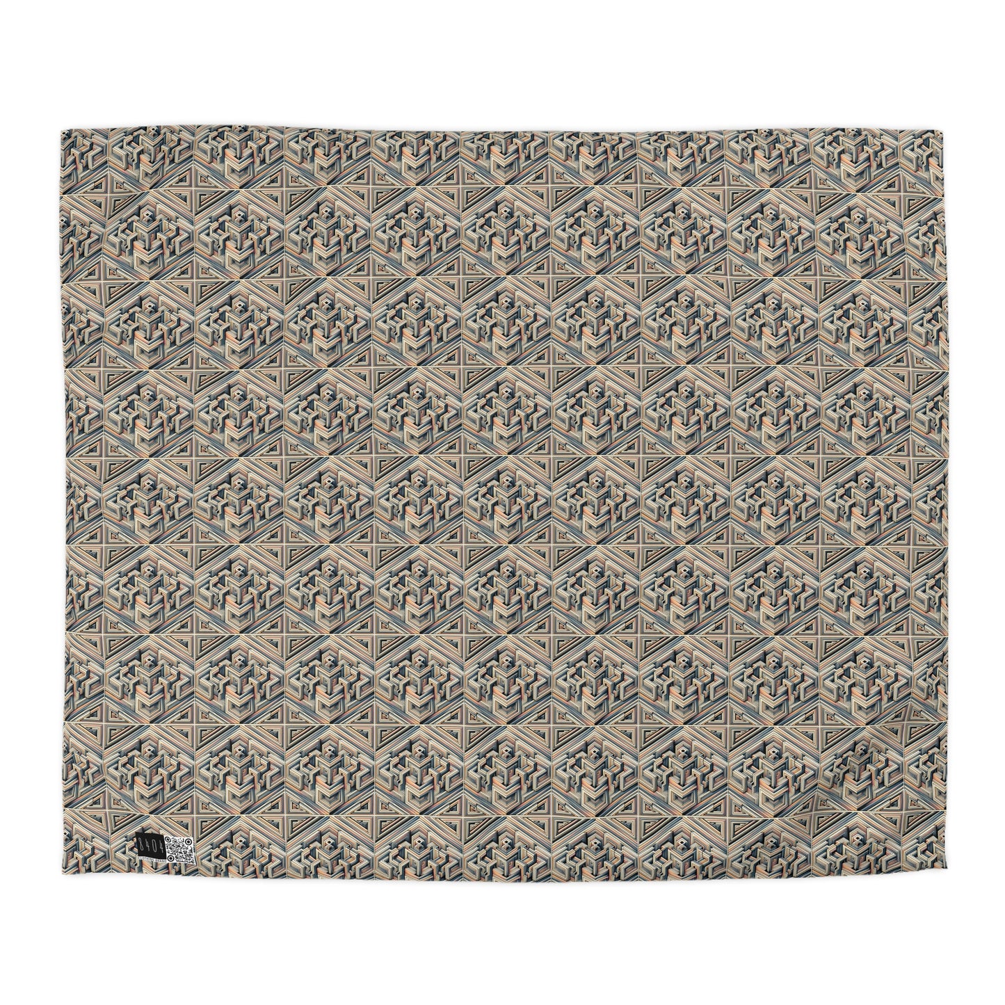 Tech Illusion Graphics Futuristic Artistry Microfiber Duvet Cover - 8404 Design-52