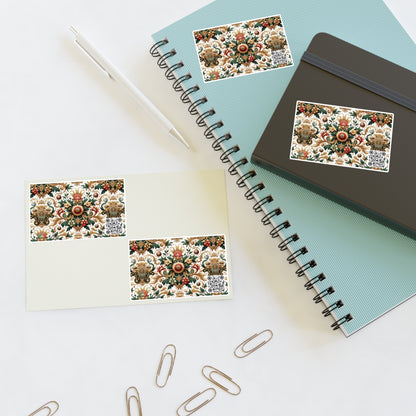 Monogram Madness Luxurious Streetwear Sticker Sheets - 8404 Design-68