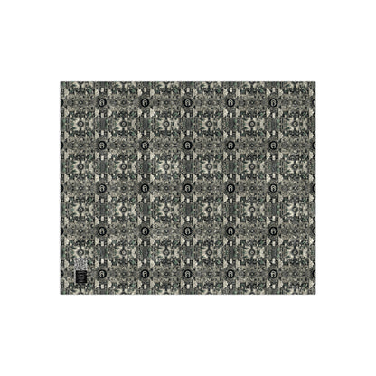 Cyber Garden Party Tech Garden Extravaganza Crushed Velvet Blanket - 8404 Design-54