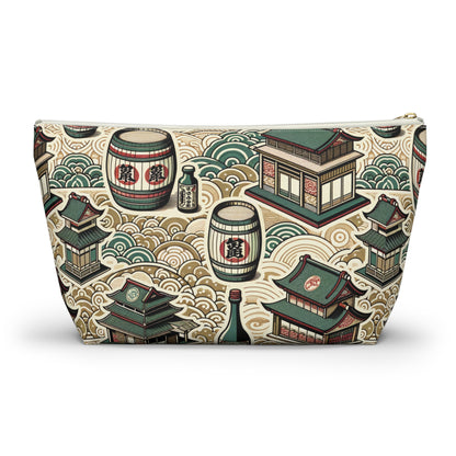 Cultural Artisanal Fusion Contemporary Cultural Elegance Accessory Pouch W T-Bottom - 8404 Design-68