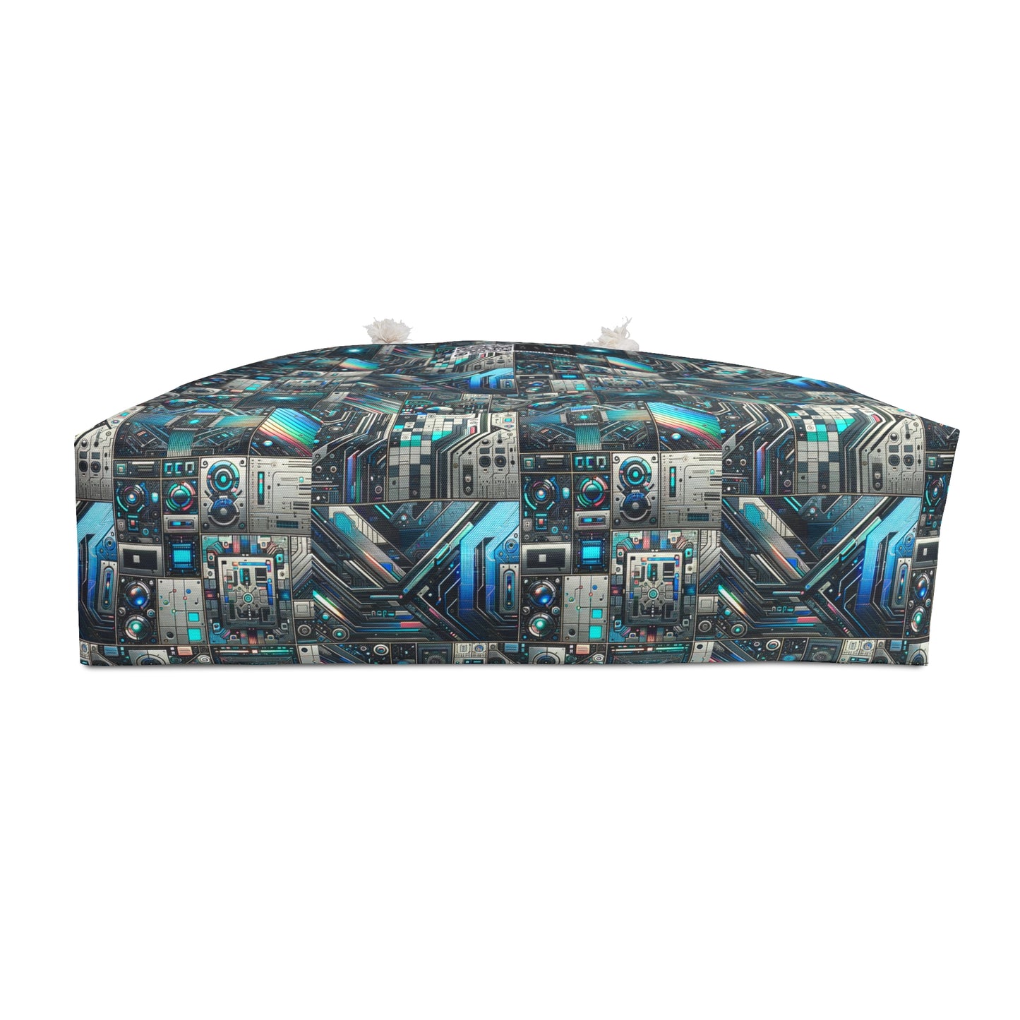 Tech-Infused Futurism Sleek Tech Edge Weekender Bag - 8404 Design-48