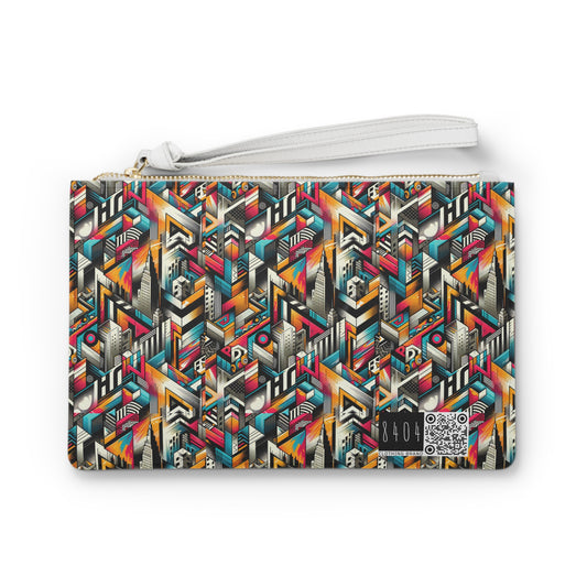 Graffiti Revival Urban Street Art Clutch Bag - 8404 Design-62