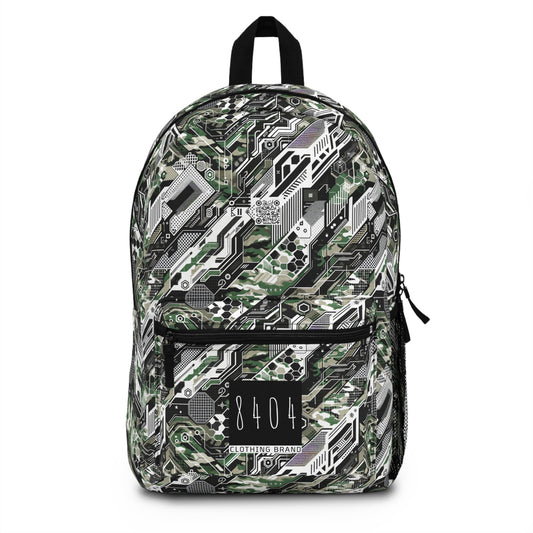 Tech Camo Fusion Tech-Forward Streetwear With a Futuristic Edge Backpack - 8404 Design-46