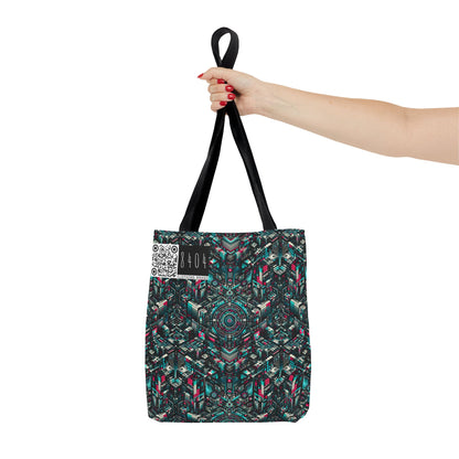 Digital Rebellion Tech-Inspired Streetwear Tote Bag - 8404 Design-54