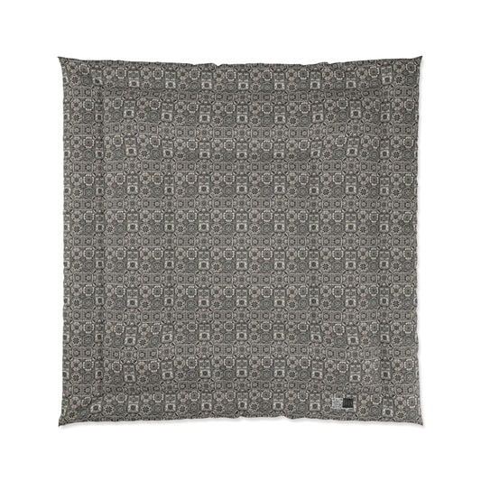 Cyber Garden Party Tech Garden Extravaganza Comforter - 8404 Design-45