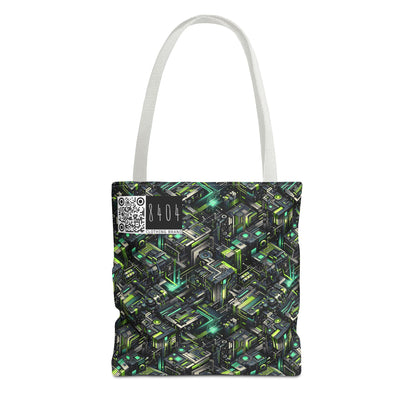 Tech-Infused Graphics Tech-Forward Streetwear Tote Bag - 8404 Design-47