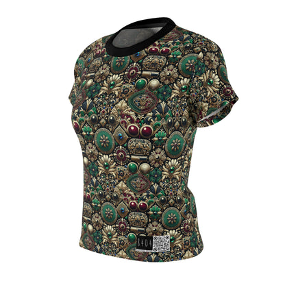 Neo-Dandyism Modern Dandy Streetwear Women's Cut & Sew Tee - 8404 Design-54