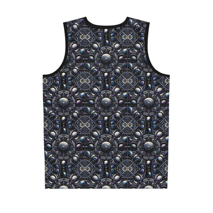 Tech Astronaut Tech-Forward Streetwear Meets Space Exploration Basketball Jersey - 8404 Design-46