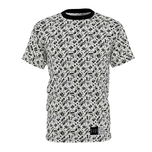 Tech Minimalism Minimalist Tech Unisex Cut & Sew Tee - 8404 Design-72