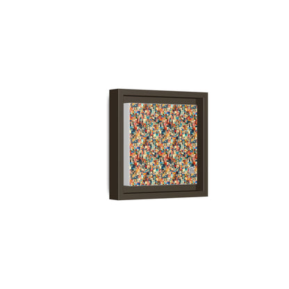 Digital Artistic Expression Artistic Streetwear Matte Canvas, Framed (multi-Color) - 8404 Design-46 B