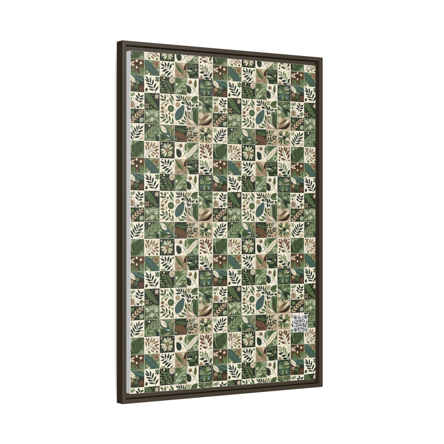 Streetwear Sustainability Environmentally Conscious Streetwear with a Natural Aesthetic Matte Canvas, Framed (multi-color) - 8404 Design-57 A