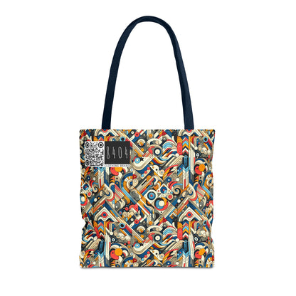 Abstract Graphic Art Modern Artistic Expression Tote Bag - 8404 Design-62